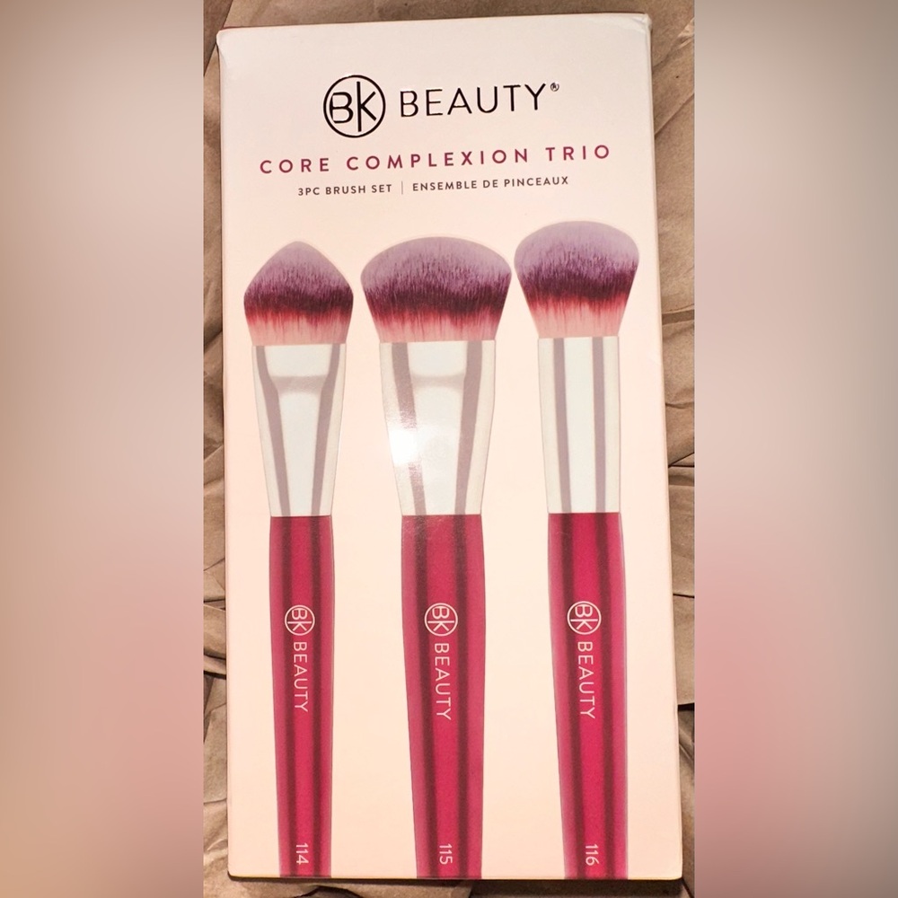BK Beauty Core Complexion Trio Makeup Brushes Set (3PC) BNIB 🔖 114, 115, 116 - Picture 11 of 12